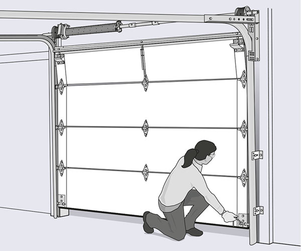 Diy Easy Installation Install Using, Garage Door Assembly